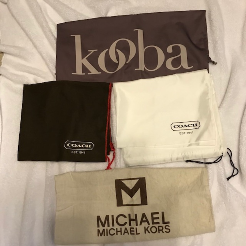 Purse Dust Covers Coach Michael Kors, Kooba 4 bags